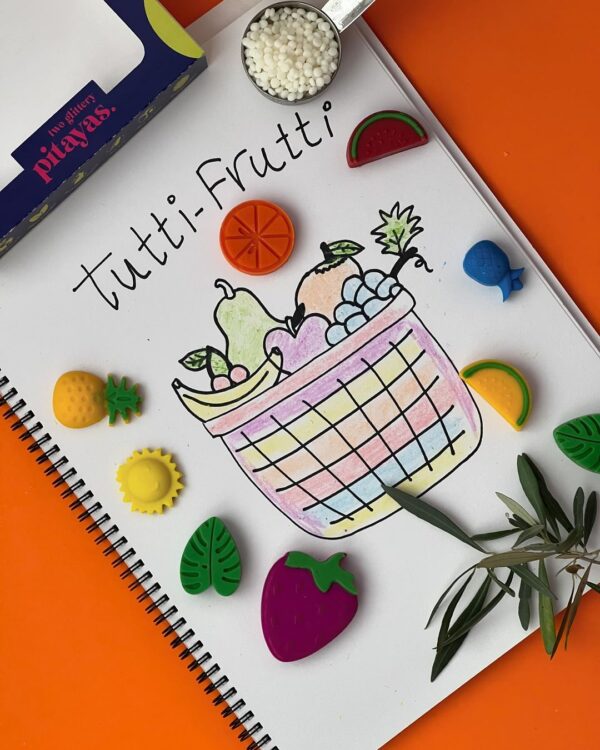 Storytelling Crayon Gift Set "Tutti- Frutti" - Image 2
