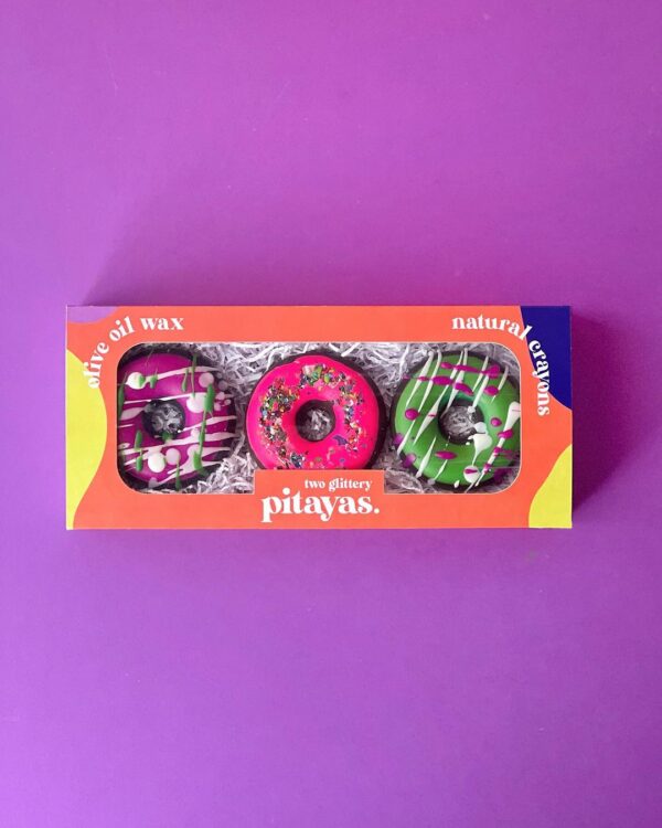 Giant Size Crayon Gift Set_"Yummy Donuts"