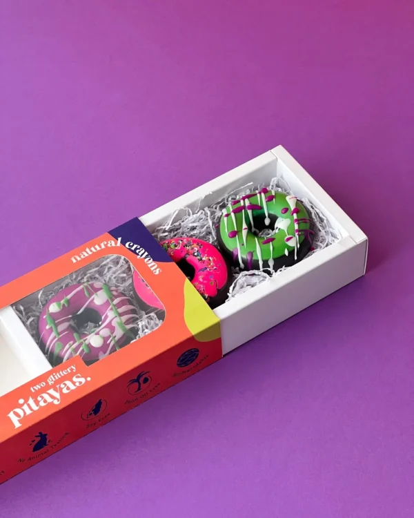Giant Size Crayon Gift Set_"Yummy Donuts" - Image 2