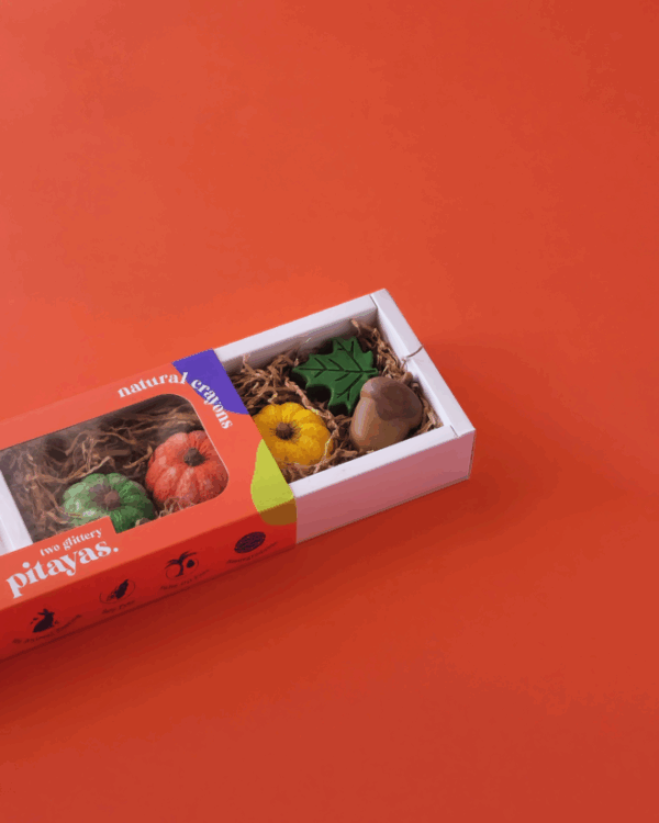 Giant Size Crayon Gift Set_"Pumpkins" - Image 2