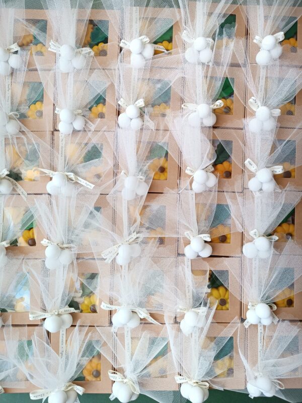 Kid's Baptism Favor "Sunflower" Theme - Image 2