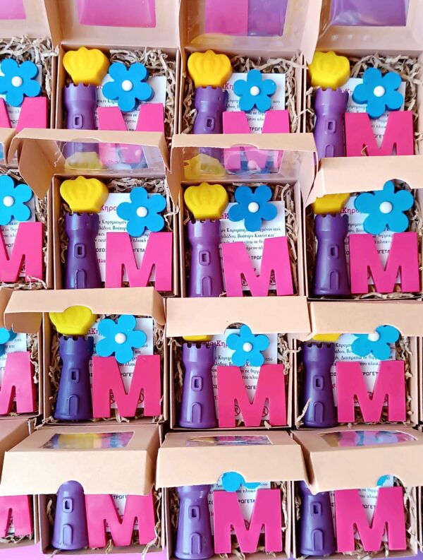 Kid's Baptism Favor "Castle & Crown" Theme - Image 2
