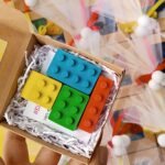 Kid's Baptism Favor "Lego Blocks" Theme