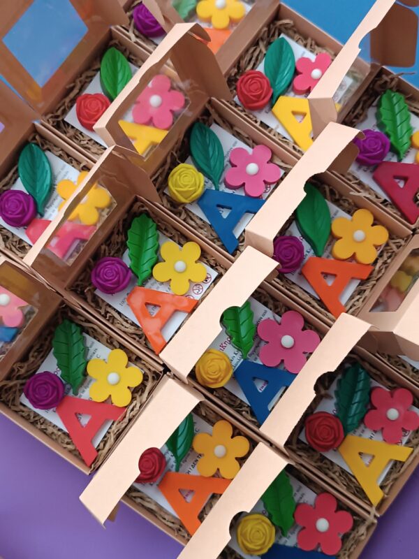 Kid's Baptism Favor "Flowers" Theme - Image 2