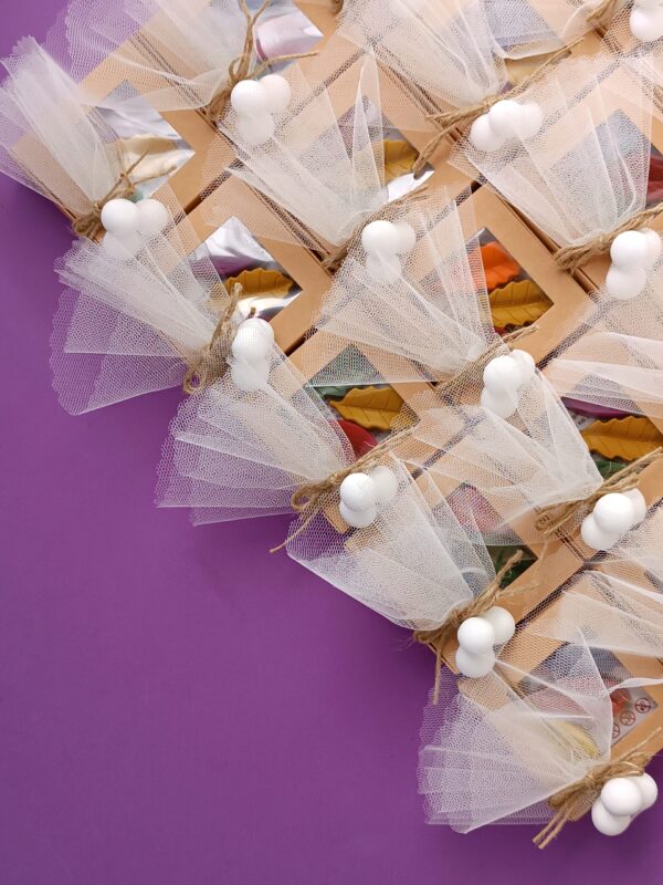 Kid's Baptism Favor "Autumn Leaves" Theme - Image 3