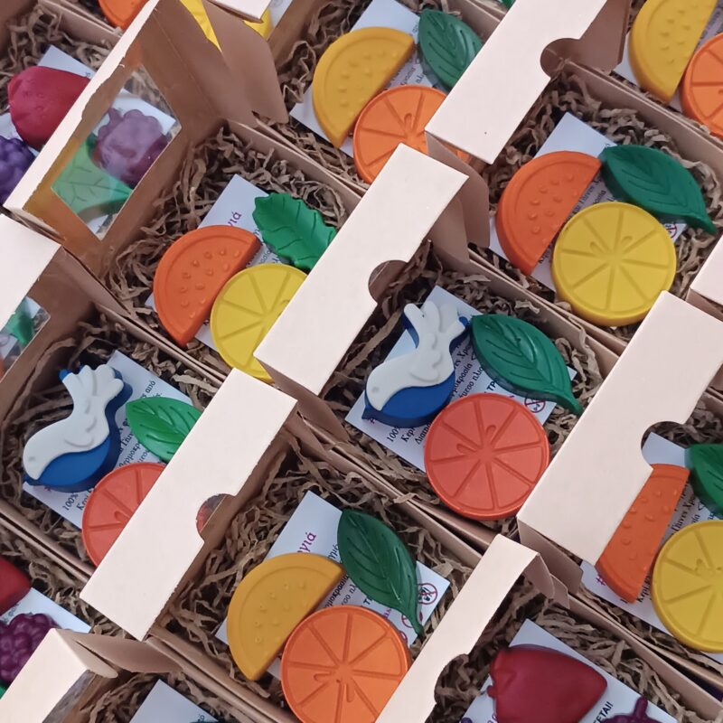 Kid's Baptism Favor "Tutti Frutti Bird" Theme