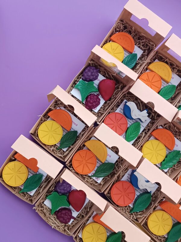 Kid's Baptism Favor "Tutti Frutti Bird" Theme - Image 2