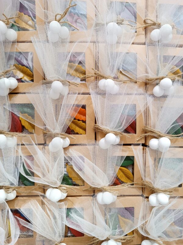 Kid's Baptism Favor "Autumn Leaves" Theme - Image 2