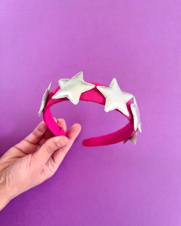 "Starry Pitaya" Headpiece_Fuscia - Image 2
