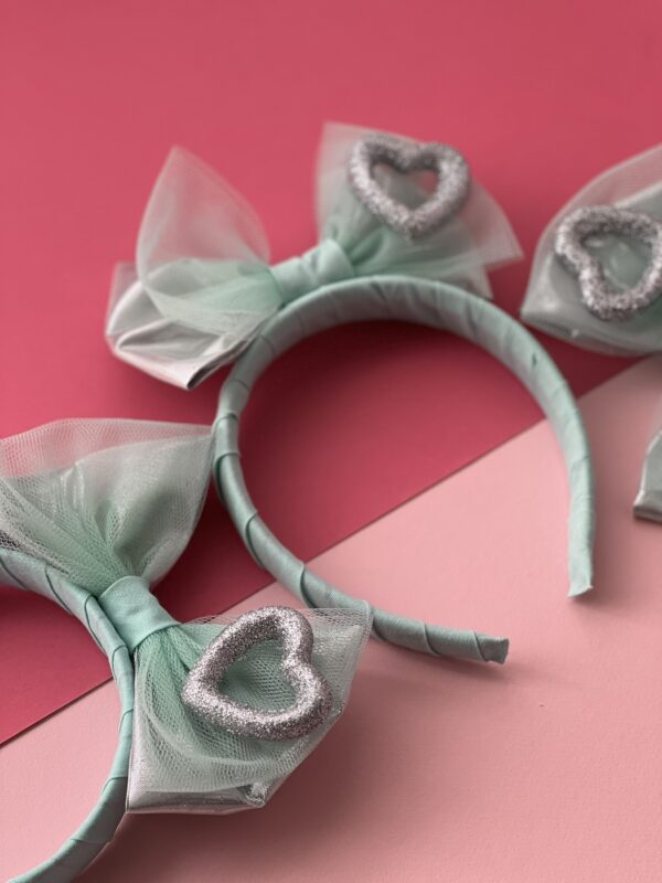 "Galaxy Heart" Headpiece_Mint - Image 2