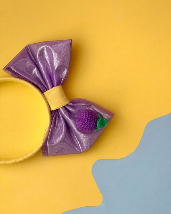 "Mangosteen" Headpiece_Yellow