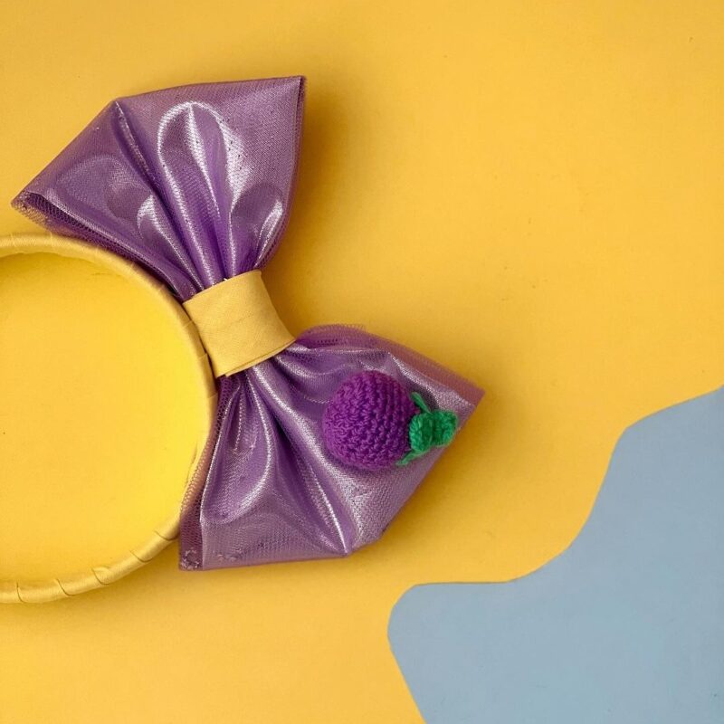"Mangosteen" Headpiece_Yellow