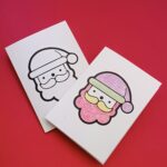 Colour-in Christmas Greeting Card_Dear Santa
