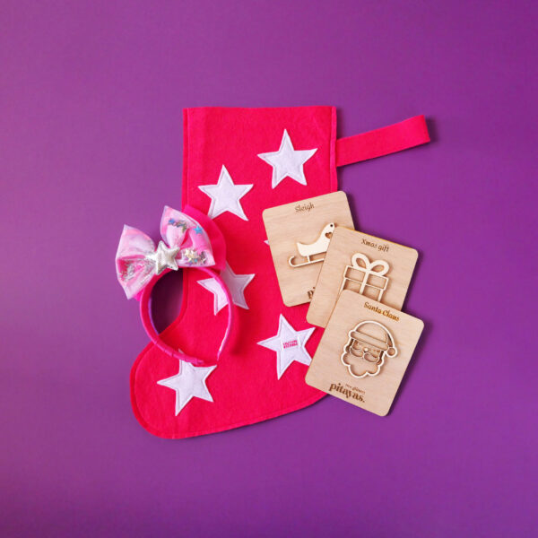 Handcrafted Wooden Stamp 3 Set "Christmas" edition - Image 2
