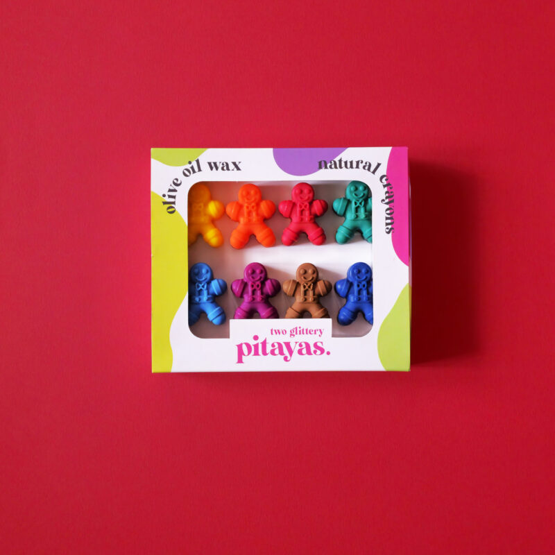 Palette Crayon Gift Set_ Gingerbread Man