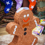 Handcrafted XL Pinata Gingerbread Man_Light Brown