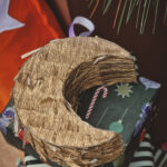 Handcrafted Mini Pinata Moon_Gold