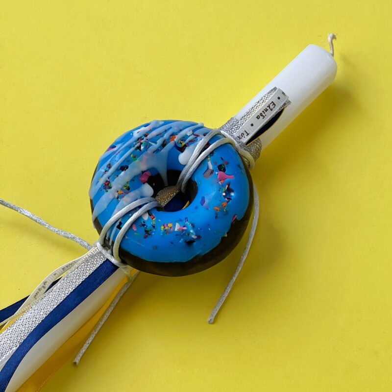 Easter Candles_"Funky Donut"