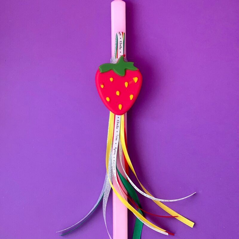 Easter Candle_"Yummy Strawberry"