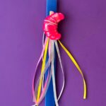 Easter Candle_"Pop Art Croissant"