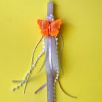 Easter Candle_"Butterfly Dream"