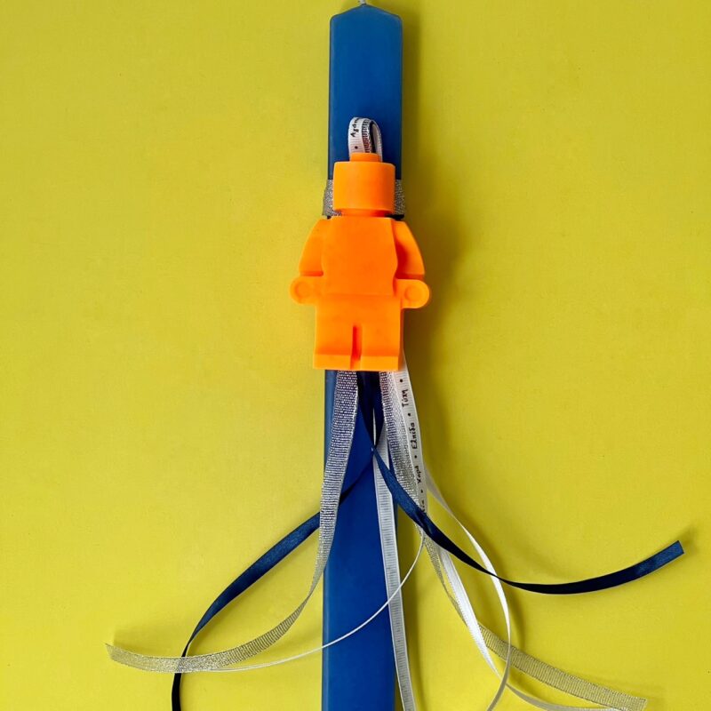 Easter Candle_ "Robot Mood"