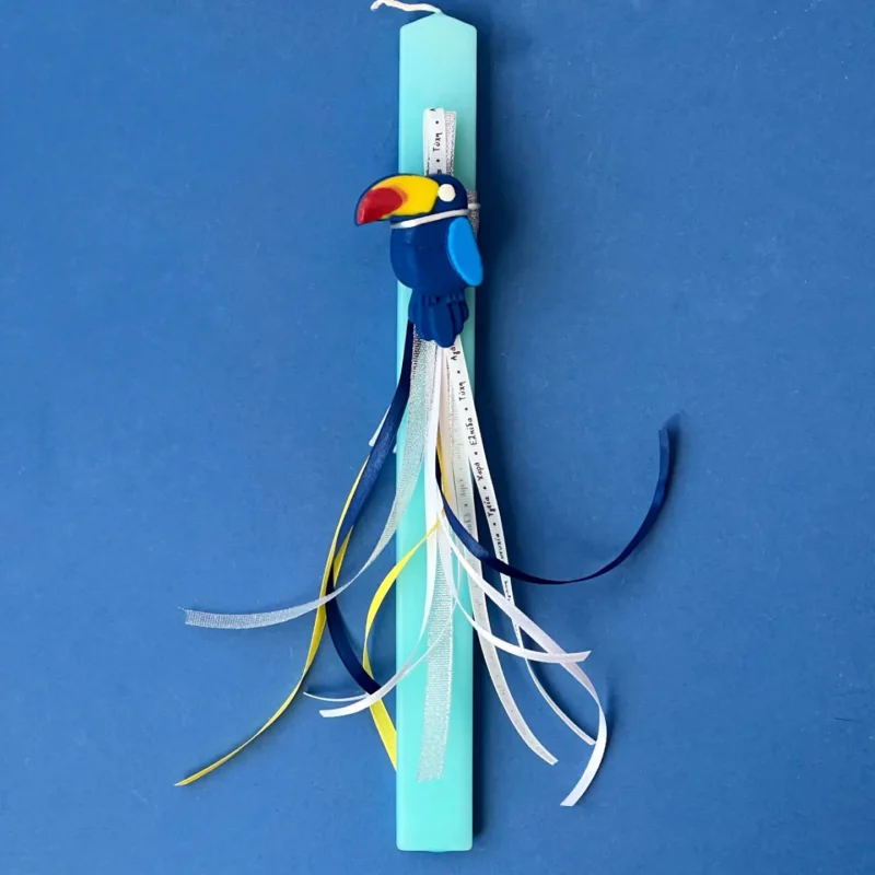 Easter Candle_"Tucan Lover"