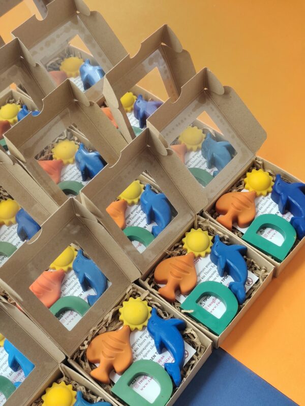 Kid's Baptism Favor "Dolphin" Theme - Image 4