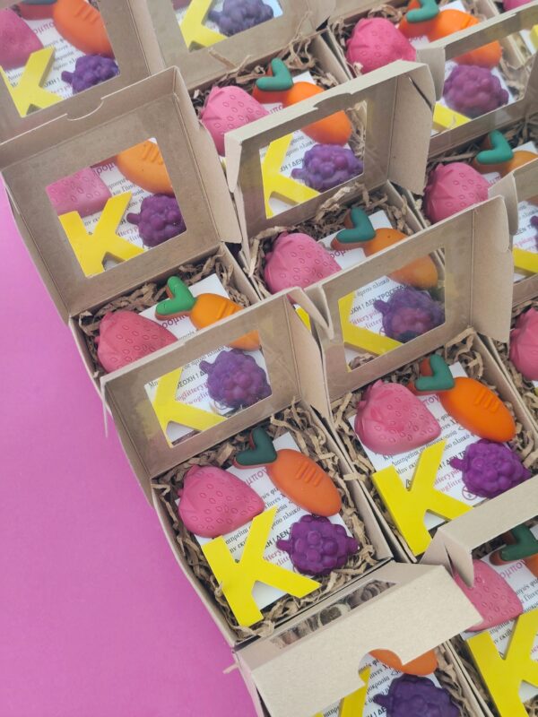 Kid's Baptism Favor "Fruits & Veggies" Theme - Image 3