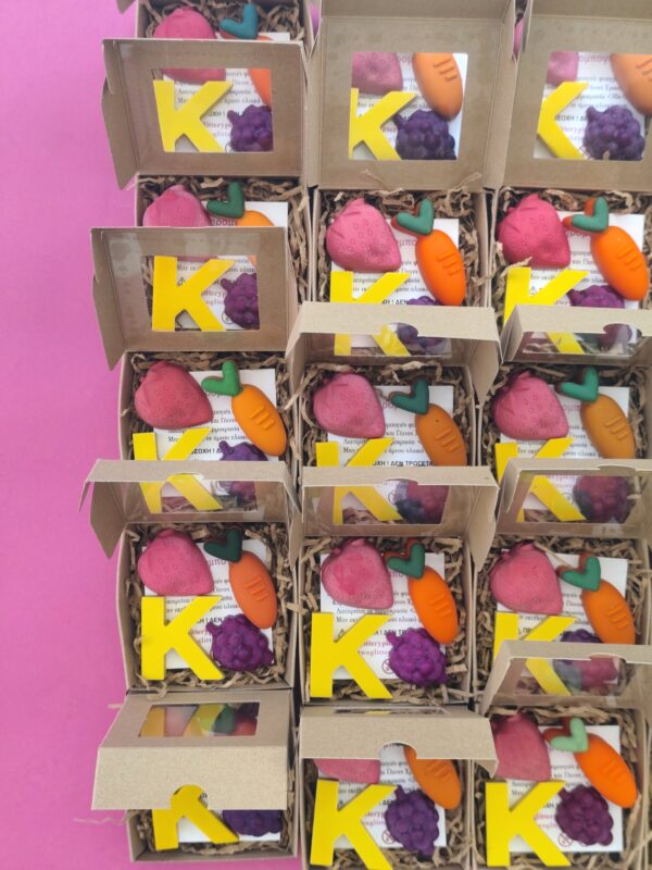 Kid's Baptism Favor "Fruits & Veggies" Theme - Image 2