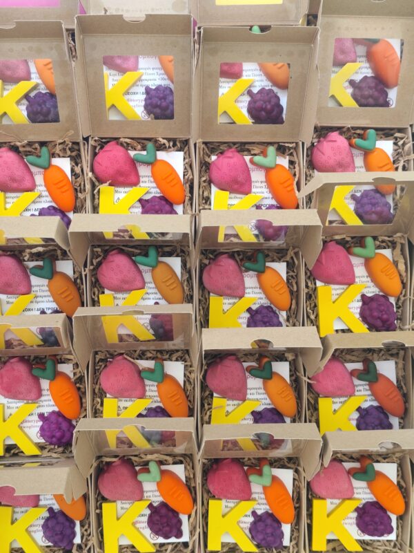 Kid's Baptism Favor "Fruits & Veggies" Theme - Image 4