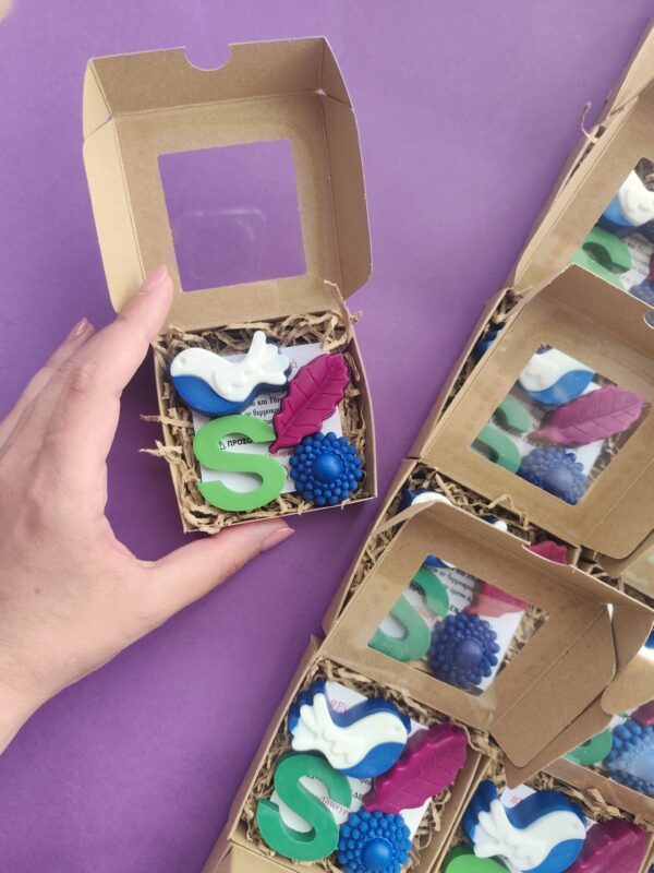 Kid's Baptism Favor "Royal Bird" Theme - Image 3