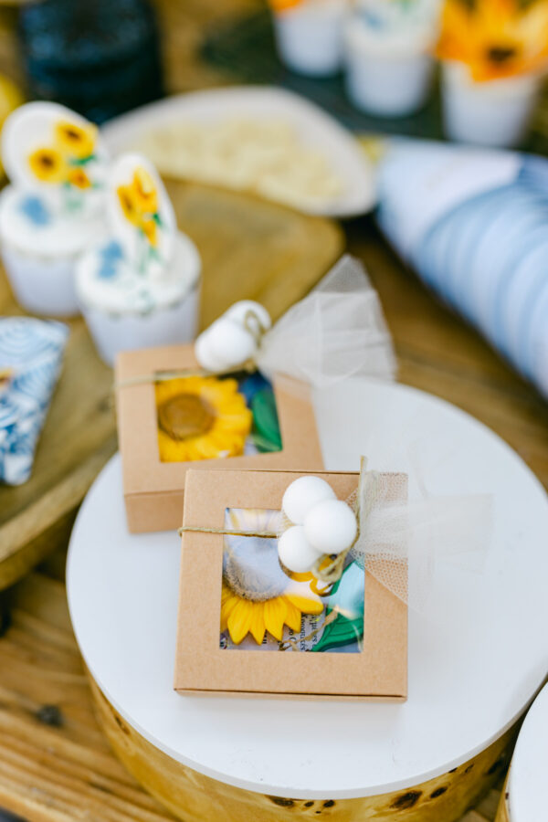 Kid's Baptism Favor "Sunflower" Theme - Image 4