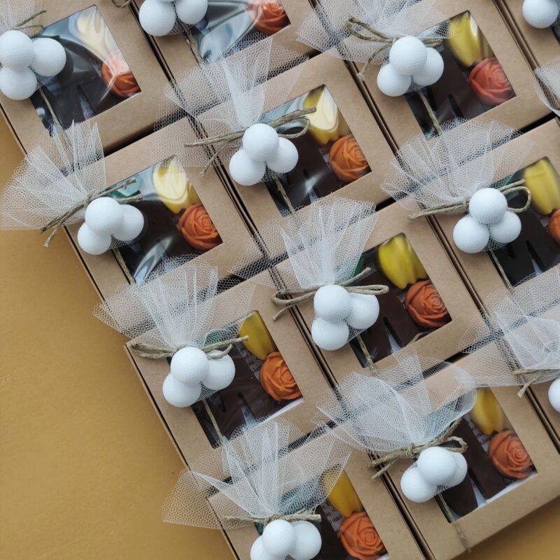 Kid's Baptism Favor "Lovely Banana" Theme
