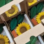 Kid's Baptism Favor "Sunflower" Theme