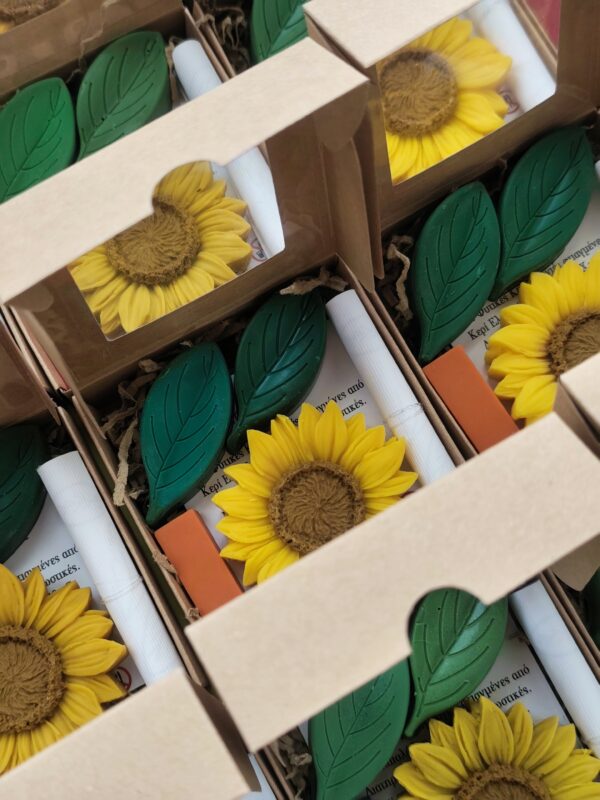 Kid's Baptism Favor "Sunflower" Theme