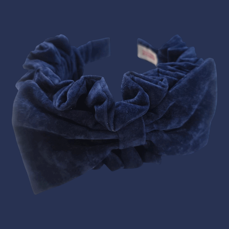 Blue Velvet Headband