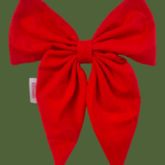Red Velvet _Statement Bow Hair Clip