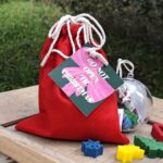 Creative Xmas Ornament_Red Felt Bag