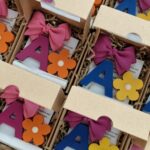 Kid's Baptism Favor "Blooming Bow" Theme