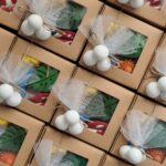Kid's Baptism Favor "Tropical Flutter" Theme