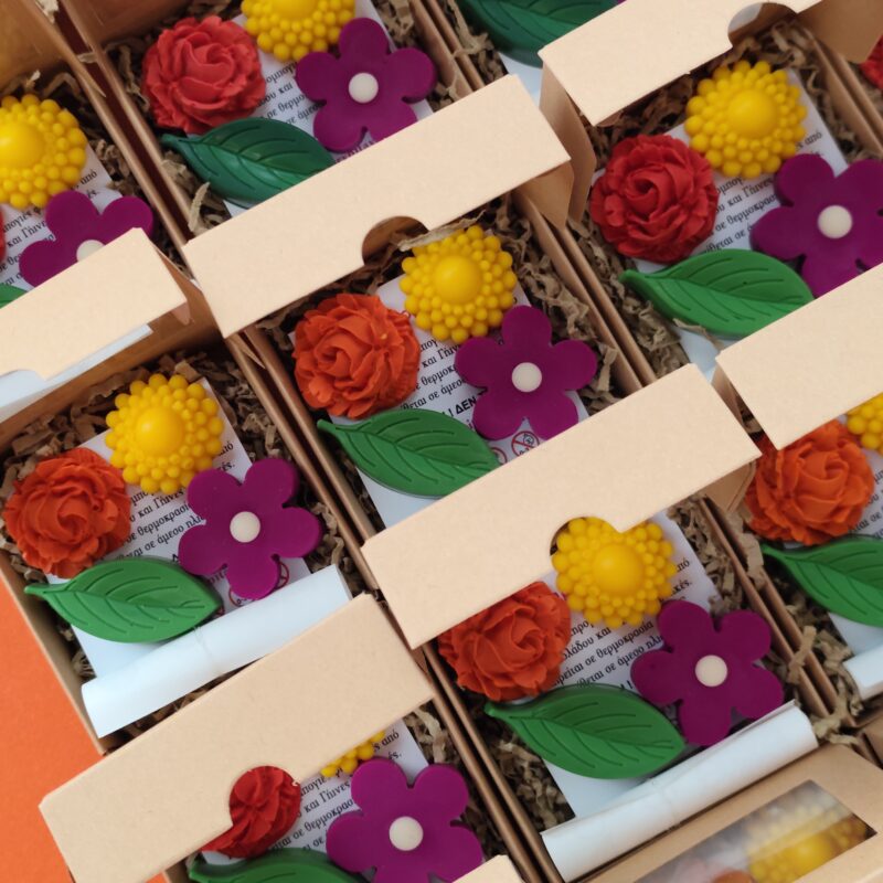 Kid's Baptism Favor "Garden in Bloom" Theme