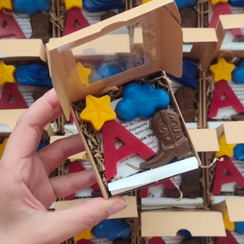 Kid's Baptism Favor "Cowboy Magic" Theme